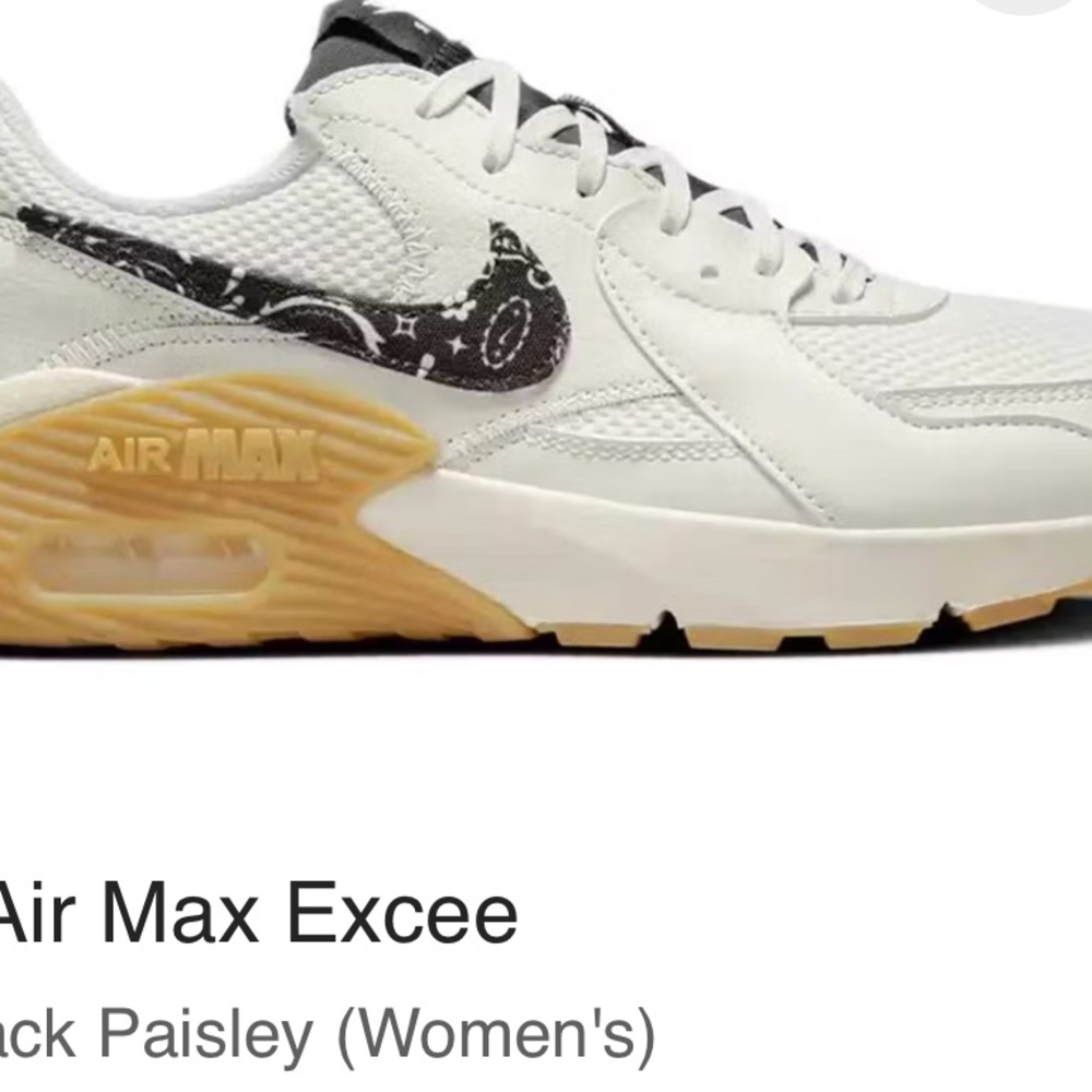 Nike Air Max Excee NEW in box
Sail Black Paisley